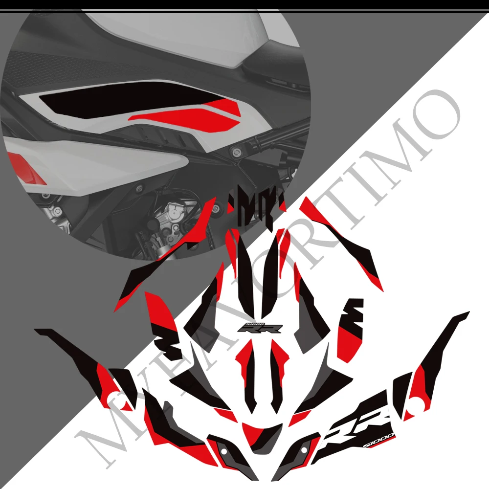 

2025 2026 For S1000RR S 1000 RR S1000 Motorcycle Protector Tank Knee Pad Grips Gas Fuel Oil Stickers Decals Fairing Fender