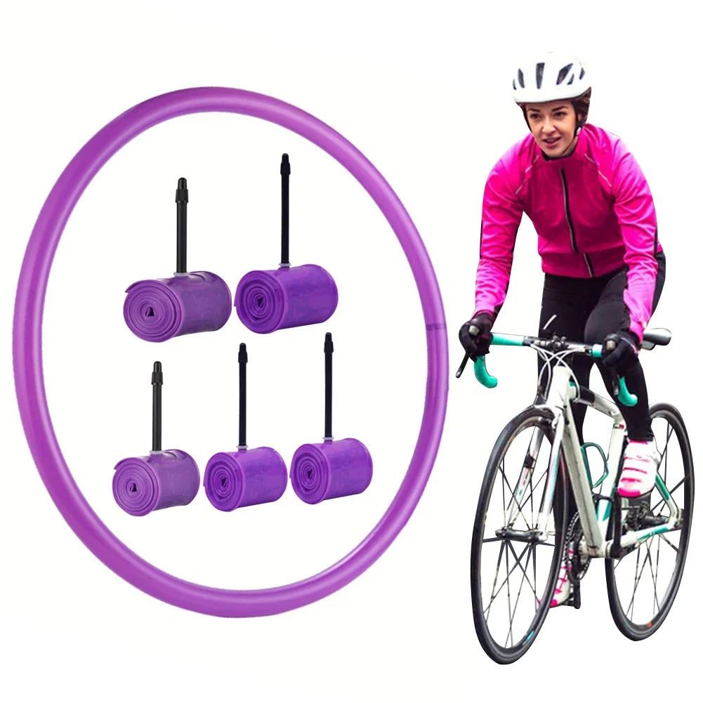 

700C X 35-50C/23-32C Сверхлегкая велосипедная камера длиной 45/65/85 мм, клапан Presta, внутренние трубки из ТПУ, аксессуары для велосипеда для шоссейного велосипеда