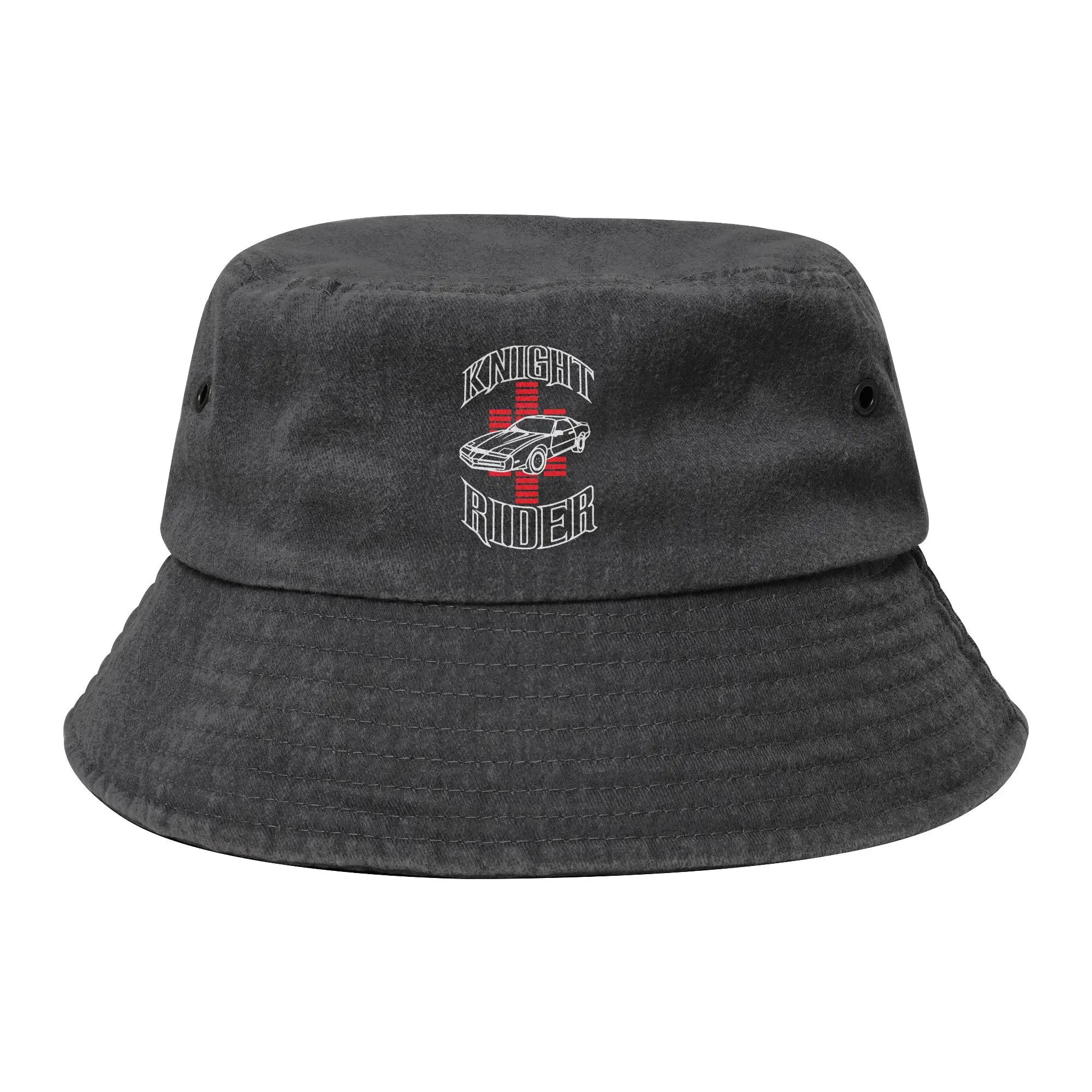 Unisex Bucket Hats KNIGHT RIDER 82 Travel Headwear Packable Outdoor Fishing Hat  Bob Hat Dropshipping