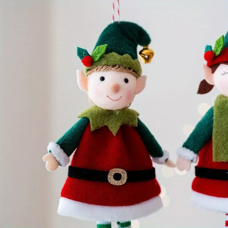 

Cute Christmas Little Elf Decorations , Plush Plush Doll Pendants, Christmas Tree Pendants and Christmas Party Gifts New