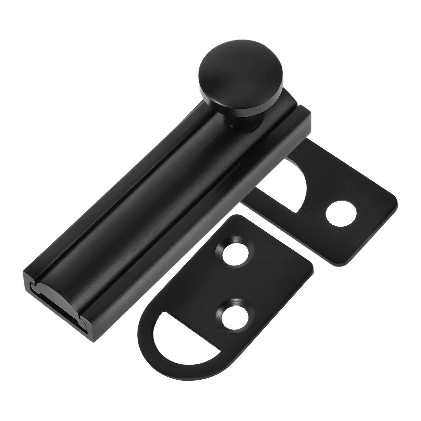 

Засов для двери повышенной прочности, раздвижной замок для ванной, спальни, кухни, простая установка без сверления, раздвижной болтовой замок