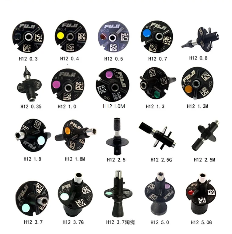 Máquina da picareta e do lugar de smt para o bocal cerâmico do bocal 1.8 aa20b do mounter R07-018-070 mm da microplaqueta de fuji nxth12