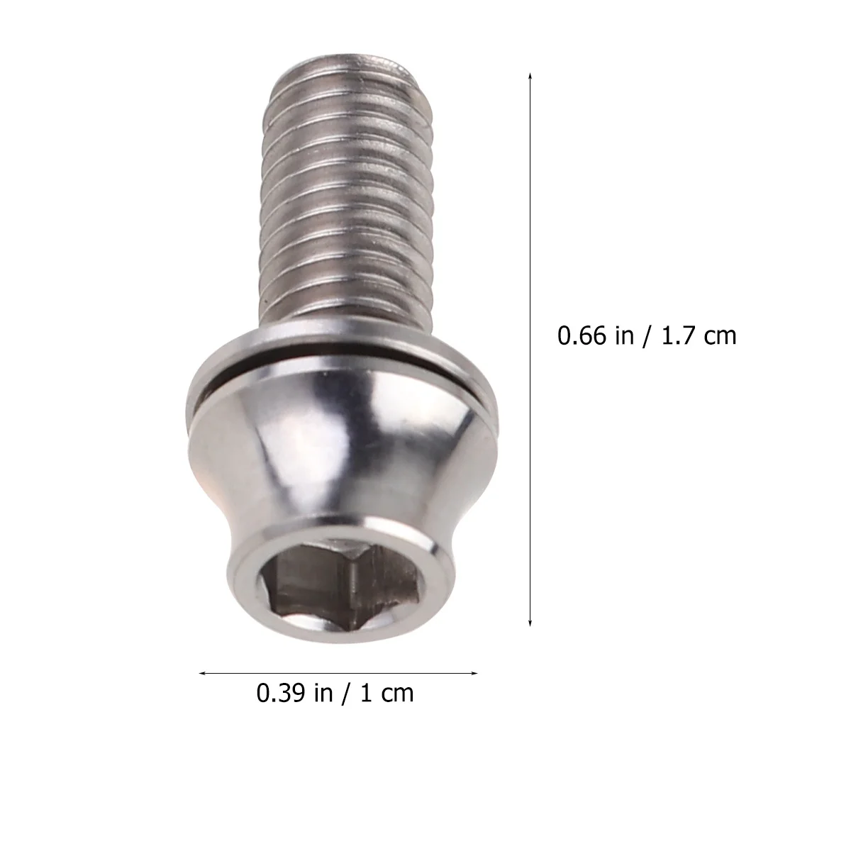 2 قطعة M5x12mm غلاية الإطار مسامير سبائك التيتانيوم ل دراجة هوائية جبلية الطريق دراجة قفص الزجاجات المياه تحديد مستقر #2