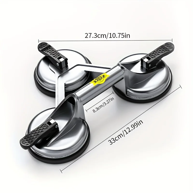 Heavy Duty Vacuum Suction Cup - Suitable For Granite、Tile、Glass Etc - Anti-Rust、High Load-Bearing Capacity，Suitable For Home