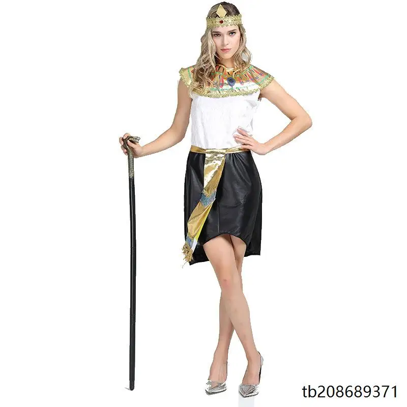 زي ملك نهر النيل للهالوين، زي أميرة للرجال البالغين، زي ملكة مصرية قديمة، رداء طويل، ملابس للعروض المسرحية