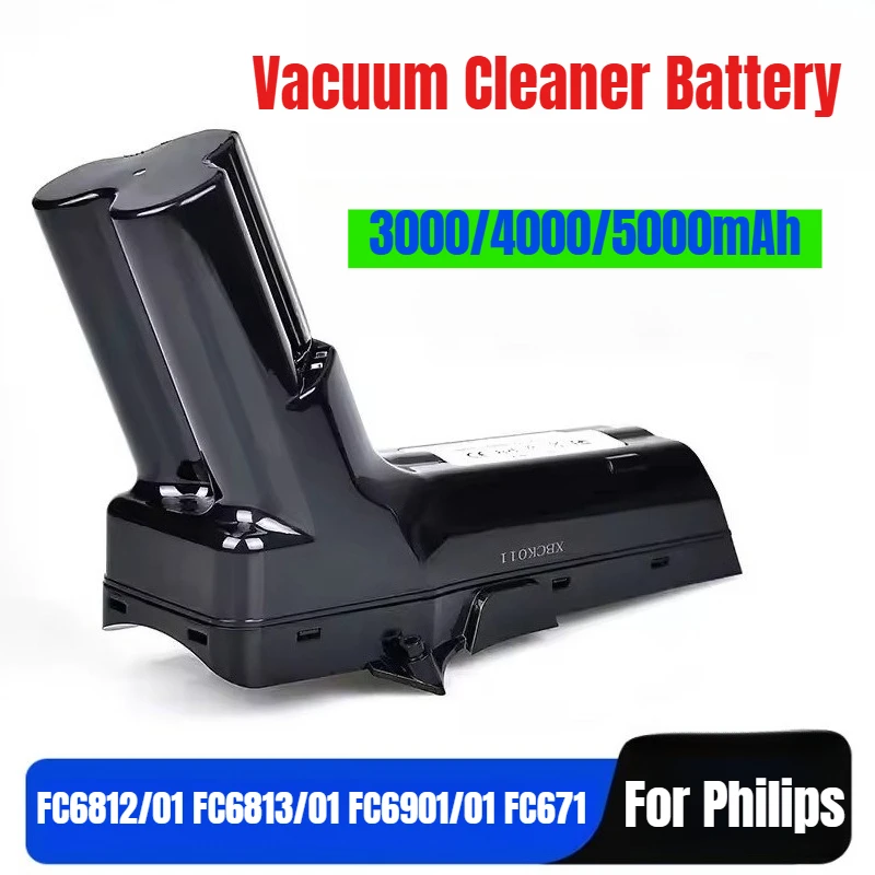 

For Philips 18V 5000mAh Replacement Battery FC6812/01 FC6813/01 FC6901/01 FC671Vacuum Cleaner Battery
