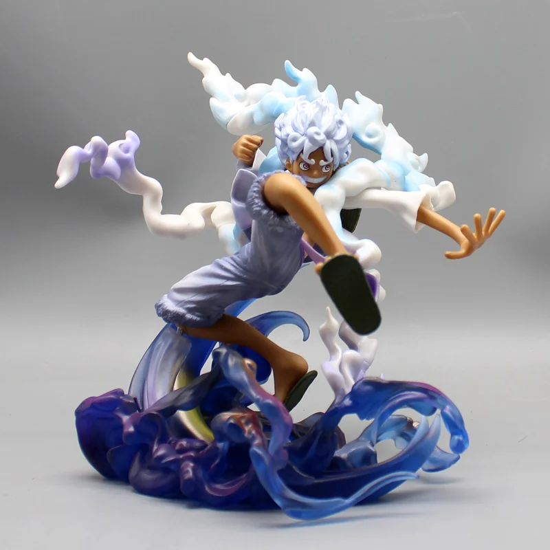 Figurine d'Action de Dessin Animé One Piece pour Garçon, Intérieur a, Monkey D Luffy, Gk, Combat, Posture, Lancer, Statue, Modèle de Collection, Jouets, Cadeau