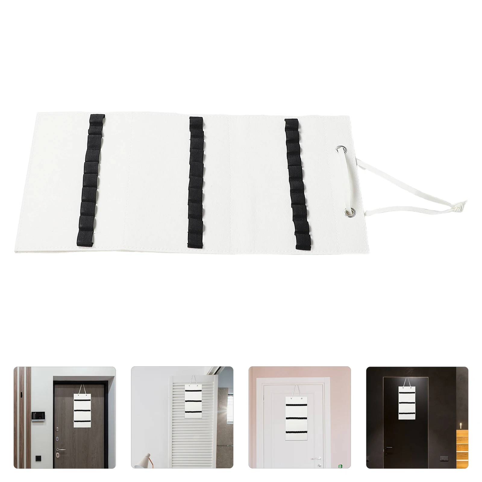 

Cute Multi-Layer Headband Display Stand Wall Hanging Hair Hoop Rack Hair Accessories Storage Organizer Durable Felt Wall Mount