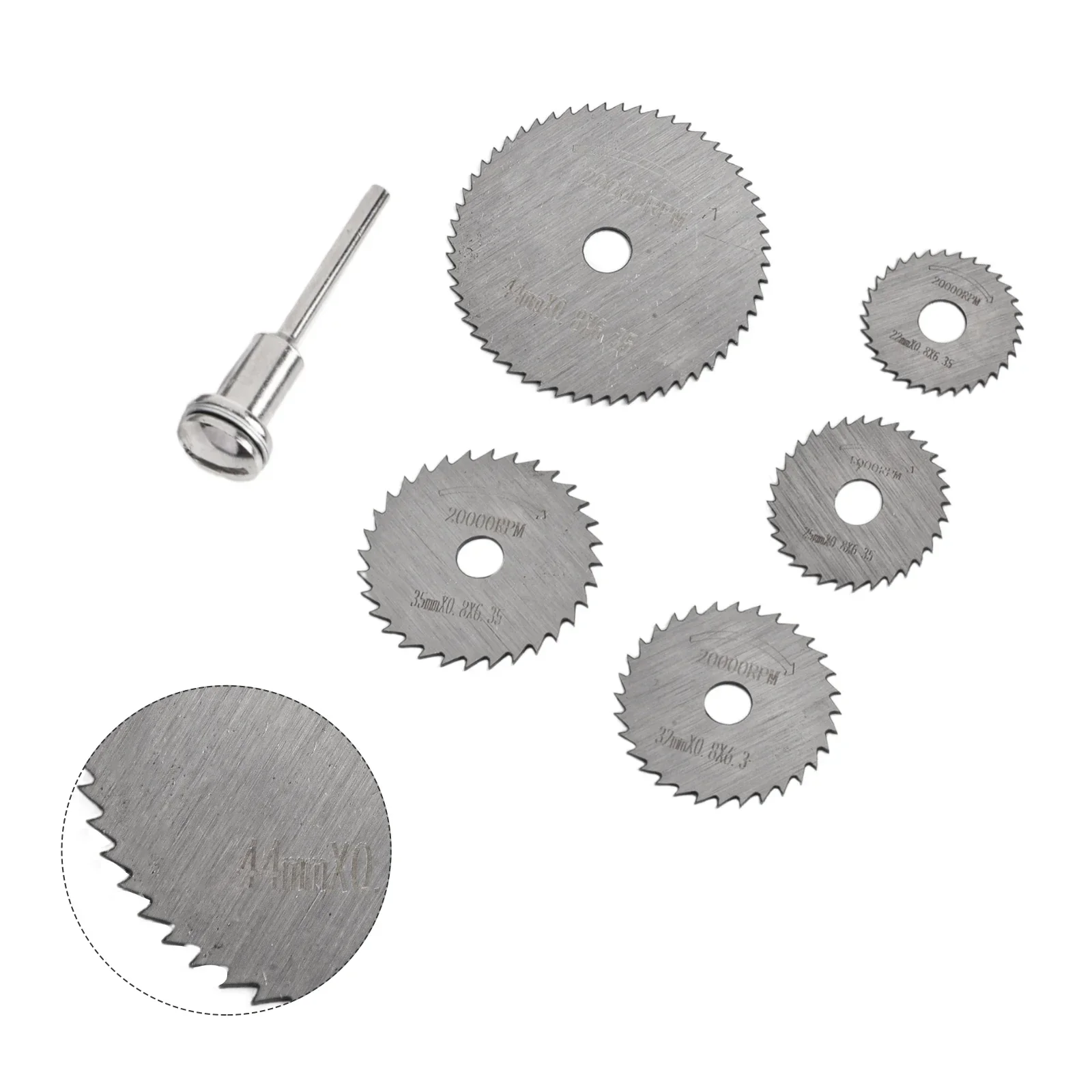 HSS Cutting Disc Compatialble For Wood Plastic Cutting  22 *0.4 * 6.35mm 32* 0.6*6.35mm Rotary Tool Accessories