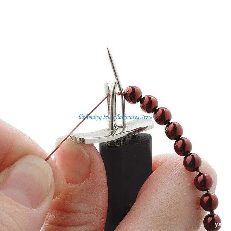 573B Bead Knotter Create Secure Knots Pearl Jewelry Making Tool Bead Knotting Tool