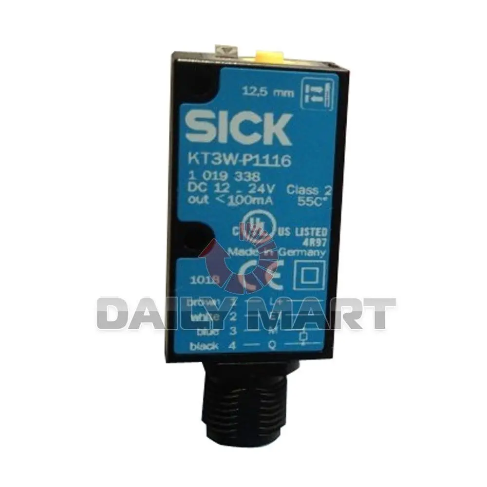 SICK NEW KTM-WP11182P replace KT3W-P1116 PLC PHOTOELECTRIC CONTRAST SENSOR