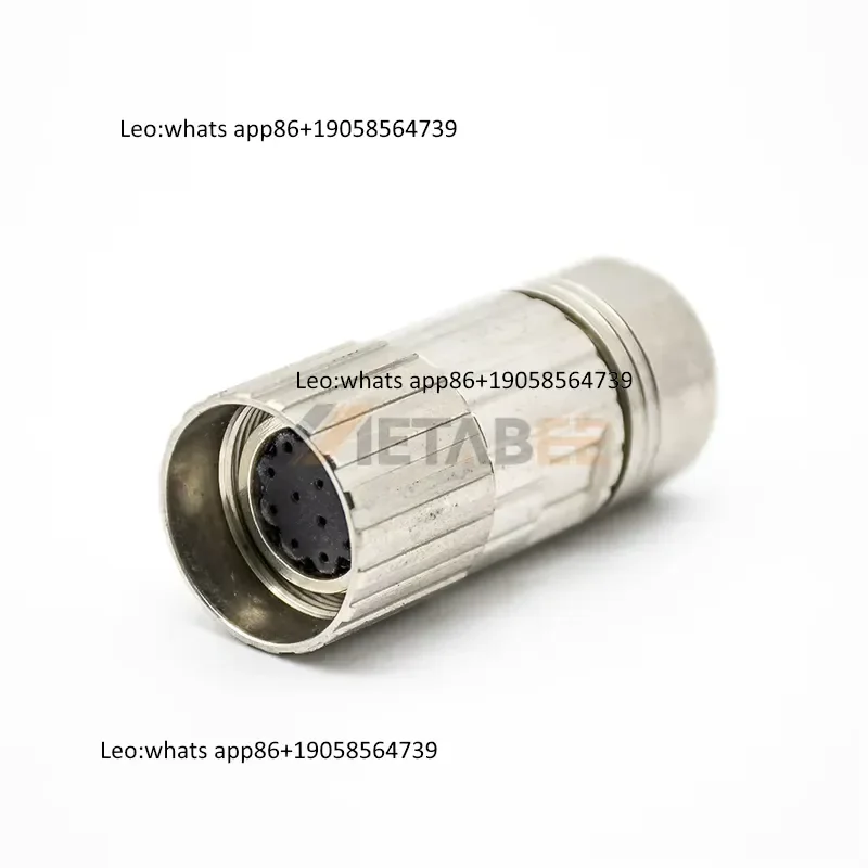 M23 6 7 17 Pin 4Pin 6Pin 6-Pin 7Pin 12Pin 17Pin Female Male Power Clock Wise Encoder Waterproof Signal Bulkhead Connector view 5