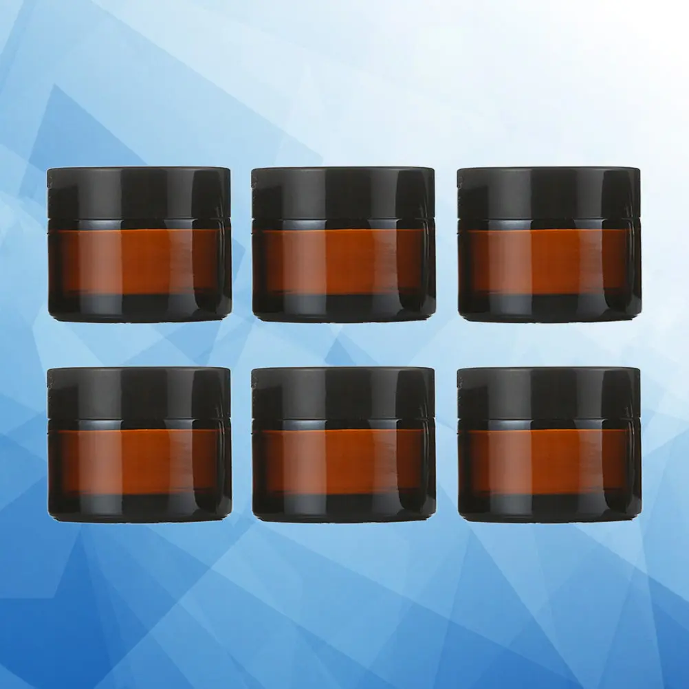 6Pcs Empty Makeup Bottles Subpackaging Containers Cream Cosmetics Storage Holder Leakproof Carry Travel Accessories