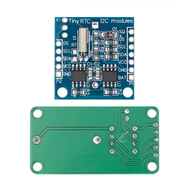 DS1302 Real Time Clock Module DS1307 Tiny RTC I2C Module 24C32 Memory DC 3.3V-5V