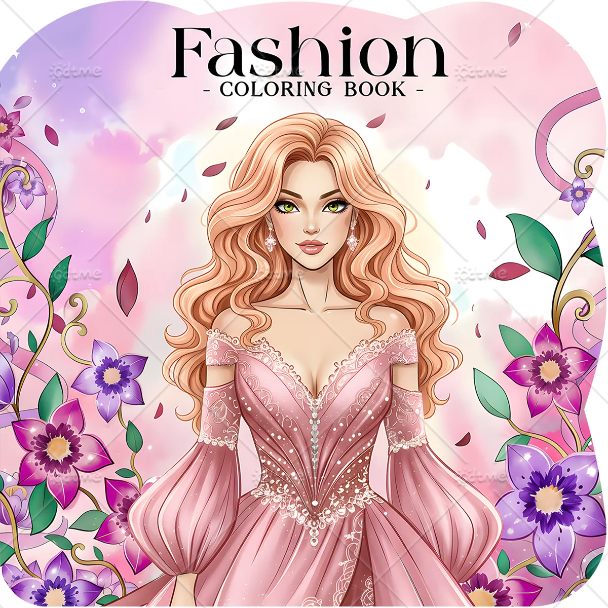 Fashion Coloring Book for Adults Cute Cozy Daily Activities Irregular Patterns for Relaxation (Cozy Spaces Coloring)