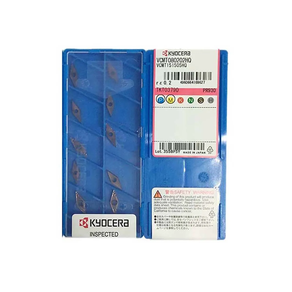 

Original VCMT 080202HQ 080204HQ 110304HQ 160404HQ 160408HQ PR930 CA5525 TN60 Turning Insert