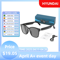 HYUNDAI HY-C8 AI Smart Glasses Intelligent Translation Wireless Bluetooth Glasses Real-time Simultaneous Interpretation Headset