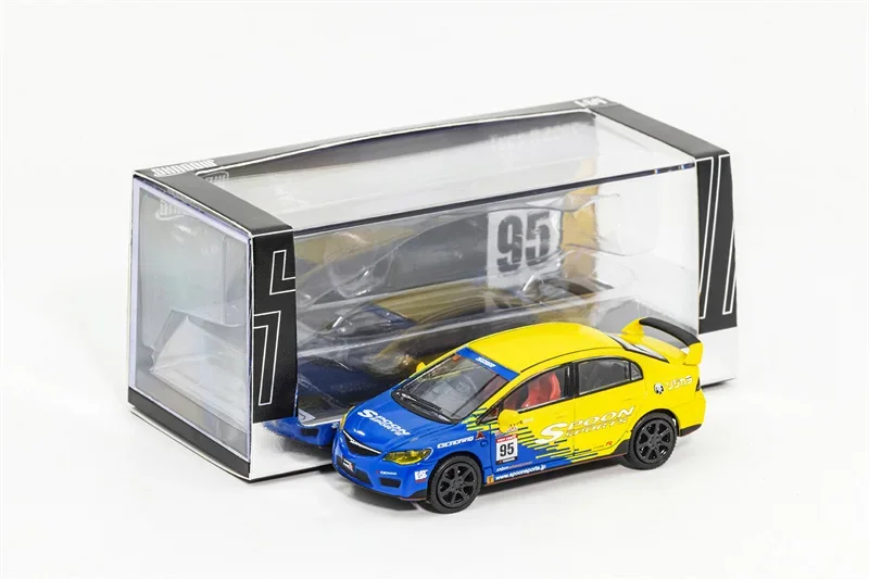 

Shadow 1:64 Civic Type-R FD2 SPOON #95 Die-Cast Car Models