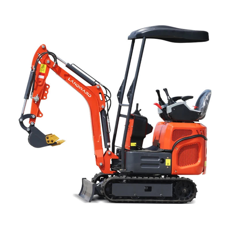 

CE Mini Excavator 2000kg Agriculture Household 1.2 Ton EPA Euro 5 Mini Digger KUBOTA Engine samll Excavator LANDWARD Customized