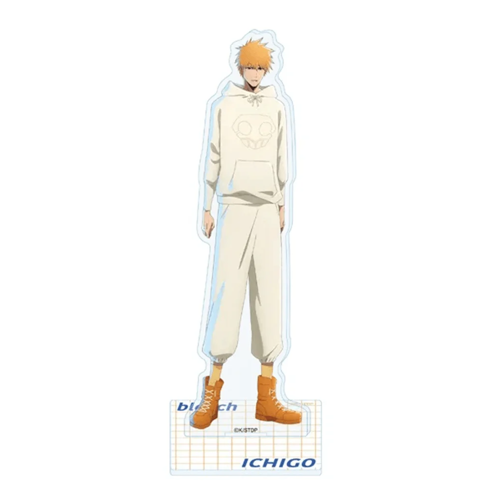 Bleach Ichigo Kurosaki 15cm Acrylic Stand Keychain Figure Desk Display Ornament Anime Fan Merch Decor Collection Toy Gift