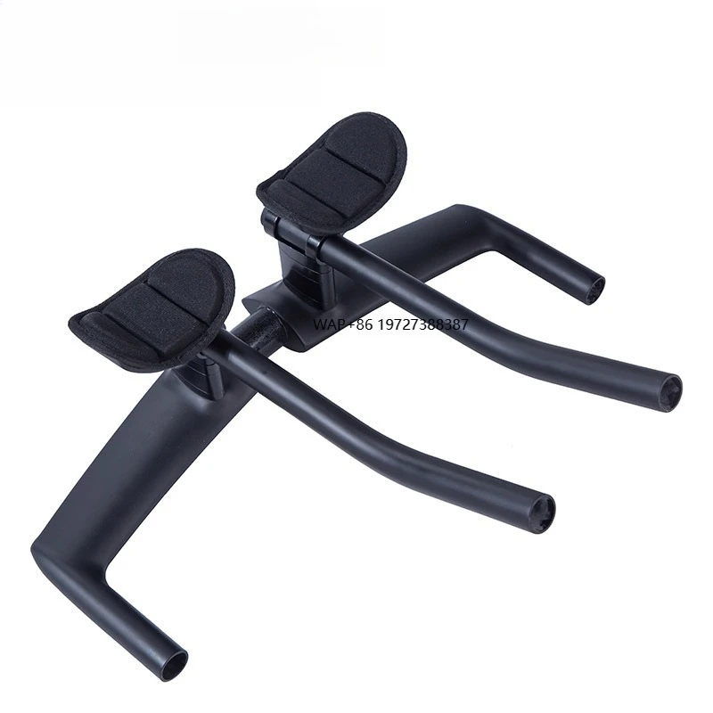 الكربون TT المقود الترياتلون الطريق المقاود ألياف الكربون ايرو المقود متكامل لملحقات الطريق الدراجة التجريبية الوقت #1