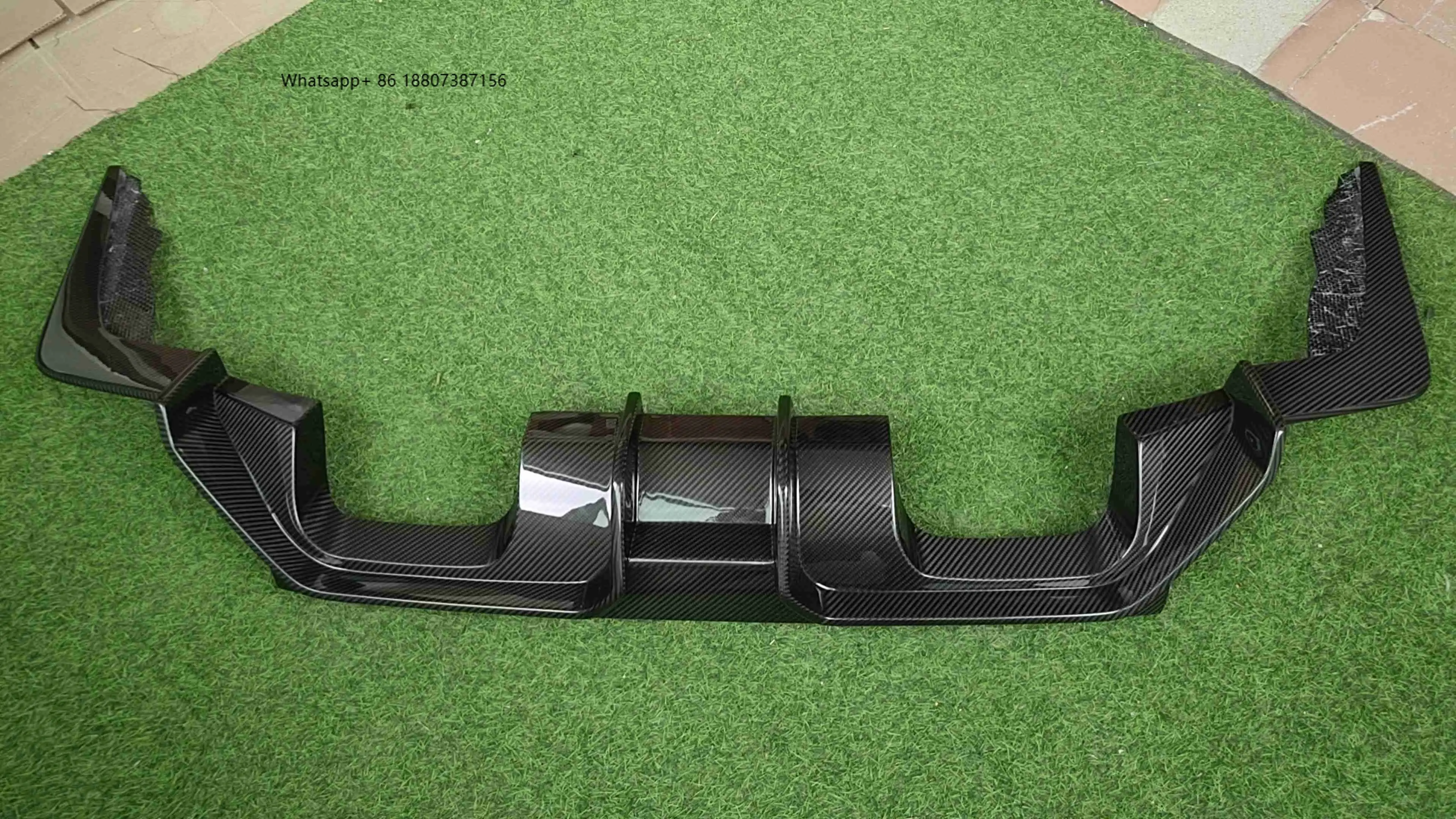 

AD Style Dry Carbon Fiber Rear Diffuser for M2 Dry Carbon Fiber Rear Chin for M2 G87 Rear Bumper Lip 2023+