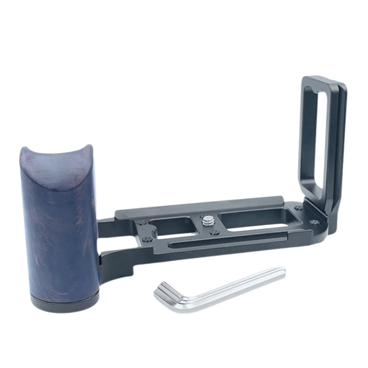 POSV-Camera لوحة الإفراج السريع L قوس L-شكل قبضة اليد العمودية مع 1/4 بوصة ترايبود المسمار لكاميرا نيكون DF أسود