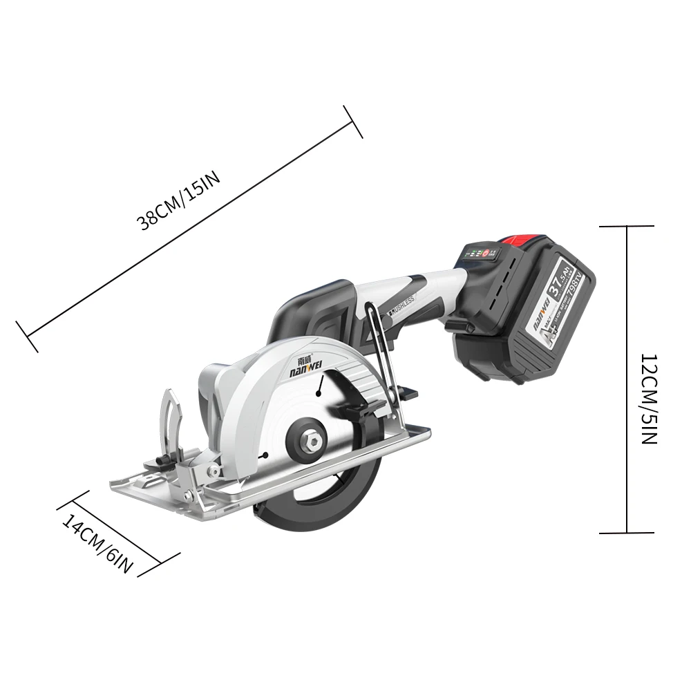 YYHC- High quality brushless electric circular saw 6500r/min table saw for woodworking