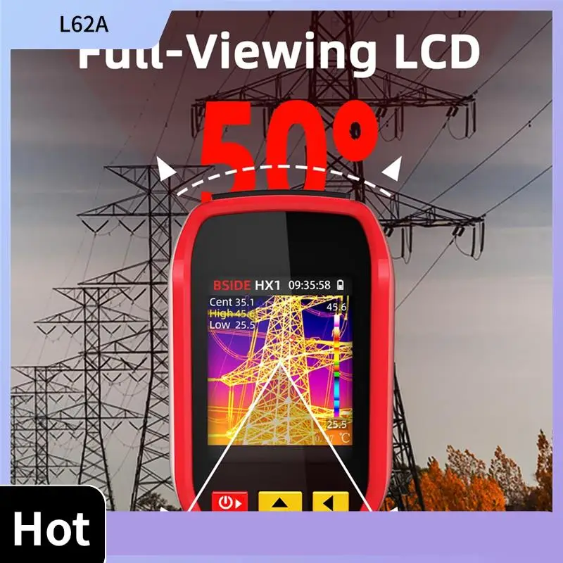 

L62A Imaging Camera LCD Infrared Camera For Water Leak Detection Home Inspection HVAC