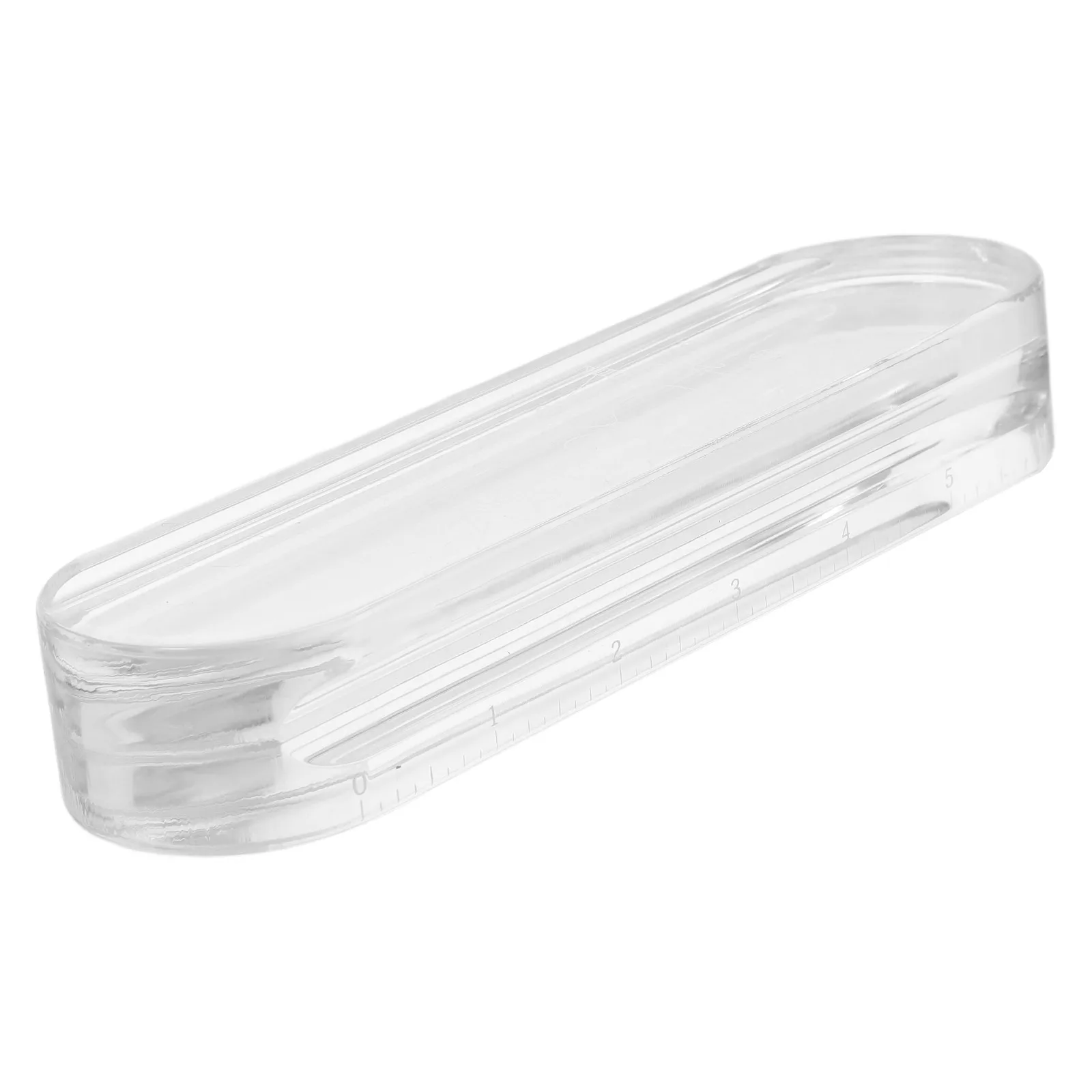 

Transparent Acrylic Pressing Tool High Transparency Handheld Design Sewing Products Fabric Flattening Ironing Aid Cotton Linen