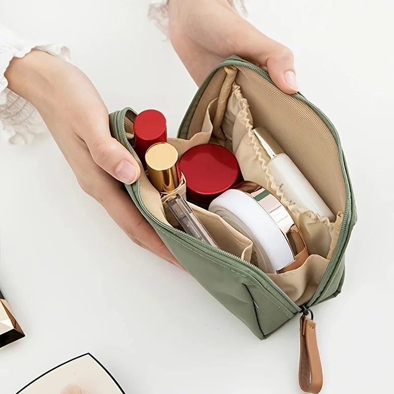 1 PC Flower Cosmetic Pouch Lightweight Portable Makeup Organizer Bag Female Make Up Case Storage Pouch Cosmetic Bag For Travel