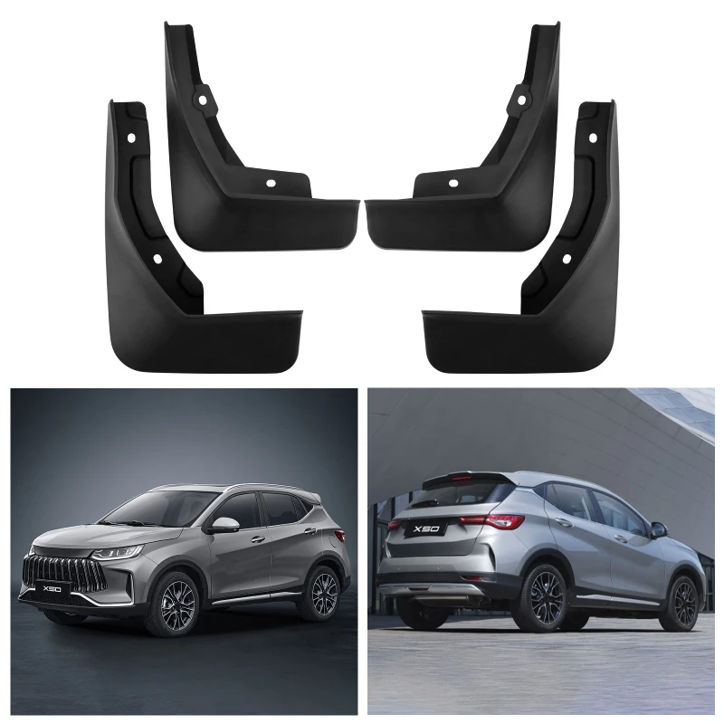 Guardabarros para CHERY Jetour X50 2024-2025 guardabarros protectores contra salpicaduras ruedas delanteras traseras guardabarros accesorios de coche 4 Uds