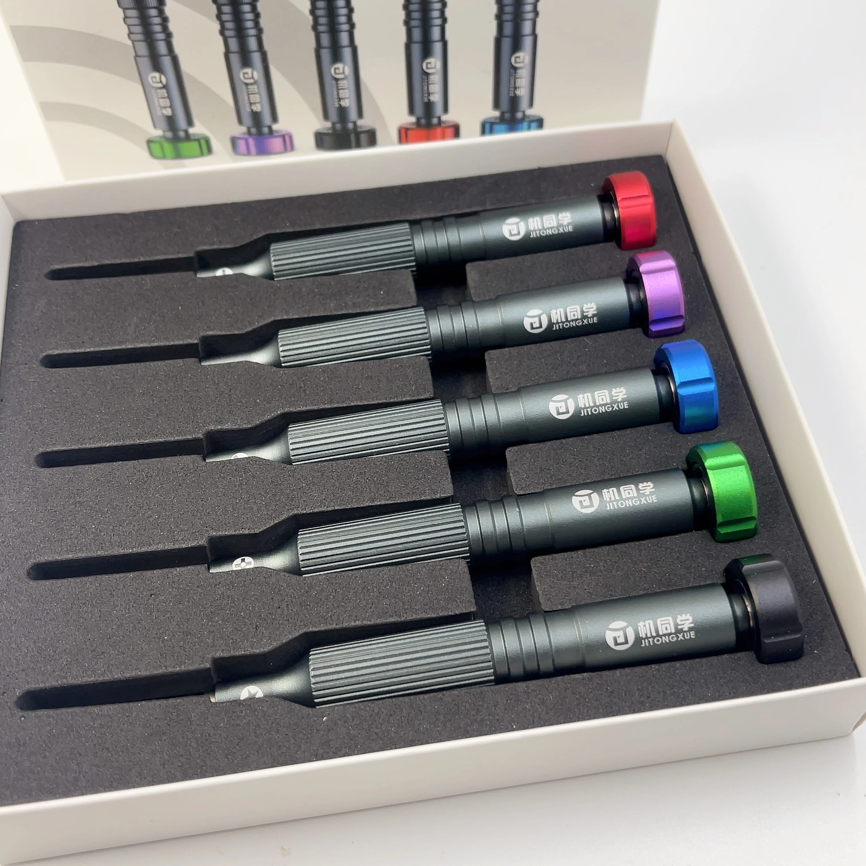 JTX JT-87 5in1 S2 Multi-function Screwdriver Set For iPhone Android Cell Phone Opening Disassembly Repair Tool