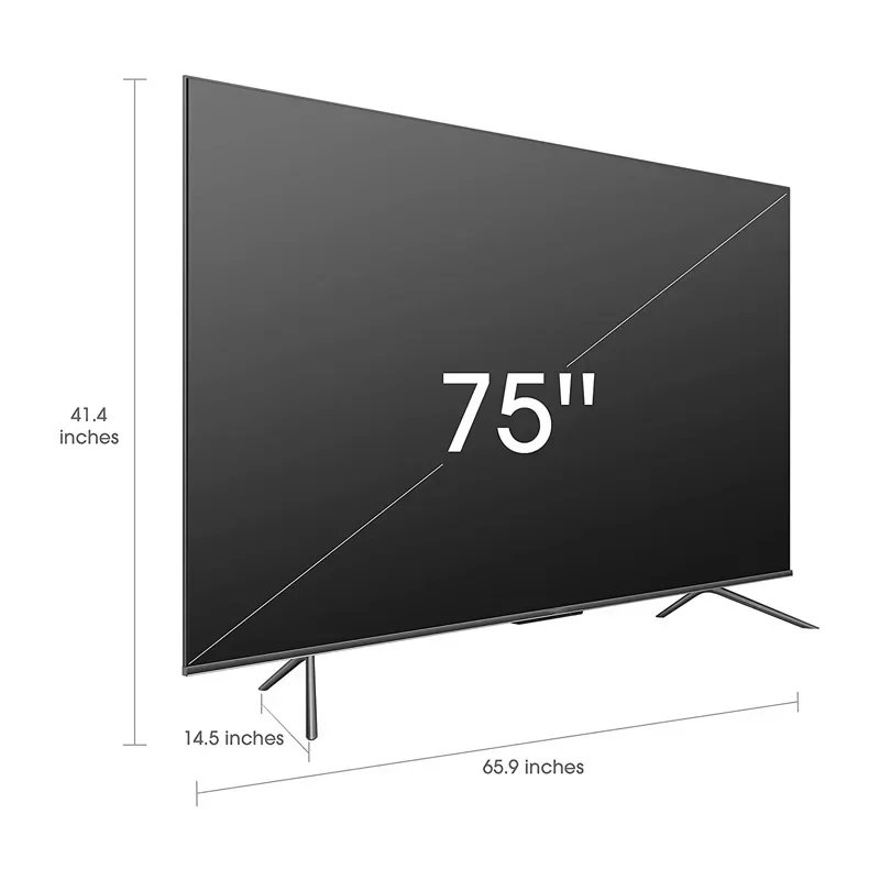 Smart TV 8590100-inch TV 4K Smart TV 85-inch original equipment manufacturer LED LCD wireless 75-inch Flat panel display