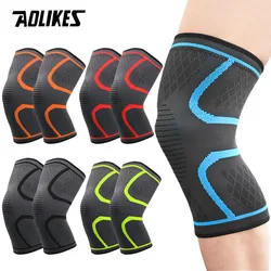 AOLIKES 1 Pair Knee Braces for Knee Pain, Knee Compression Sleeve for Men and Women, Knee Support for Meniscus Tear, Running