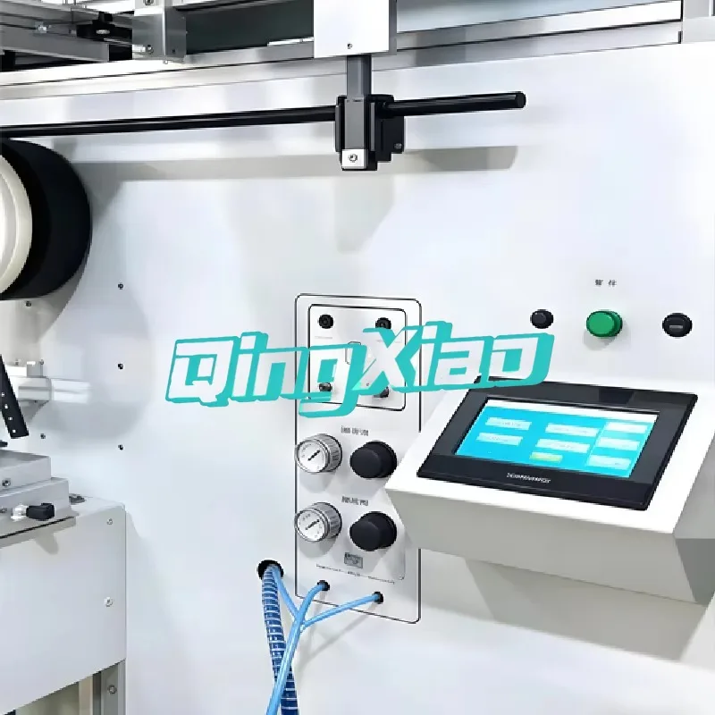 Number Information Logo Label Water Bucket Servo Semi Automatic Circular Printing Curved  Screen Printing Machine High Precision