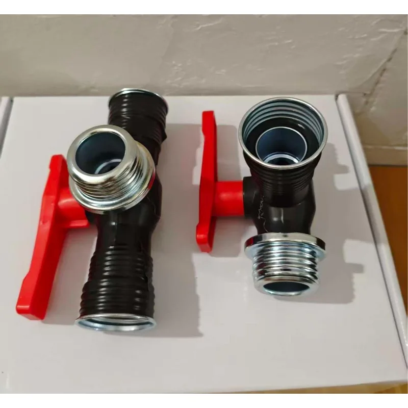 Independent Channel Gas Mask Tee Switch Connector Double Bottle Dual Air Bag Split Valve Accessory
