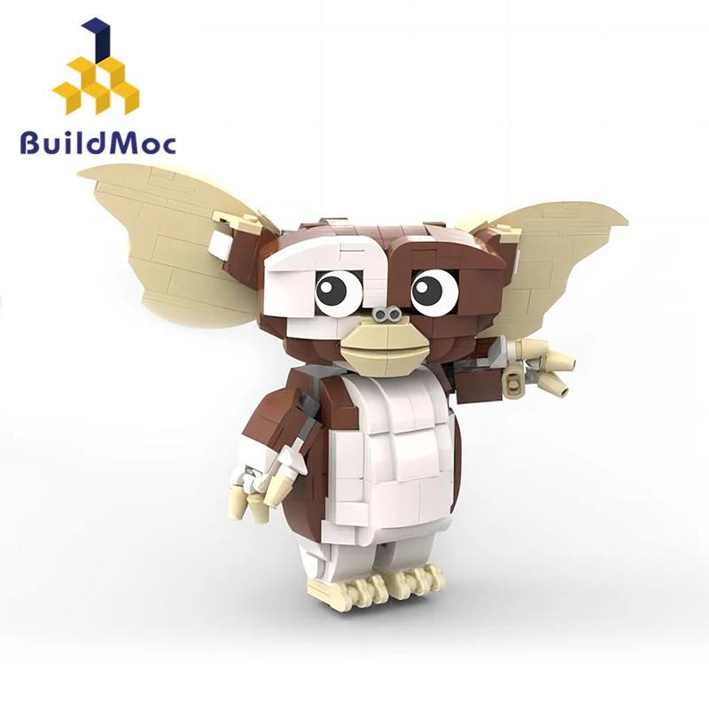 MOC Horror Movie Elf Cartoon For Gremlined Building Block Kit Cute Evil Little Monster Assembly DIY Bricks Children's Toys Gift