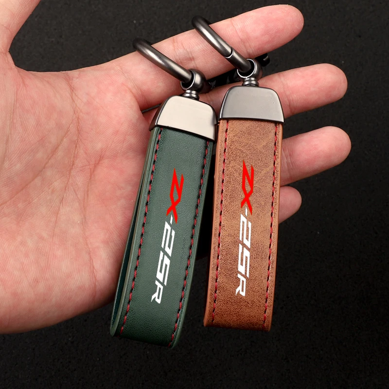 カワサキニンジャZx25r用カーボンファイバーキーホルダー,モーター