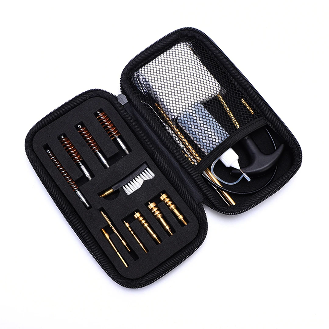 Universal Gun Cleaning Kit Gun Brush Tool for Pistol Hunt Rifle Shotgun Firearm Brass Rod Cleaner Hunting Accessory