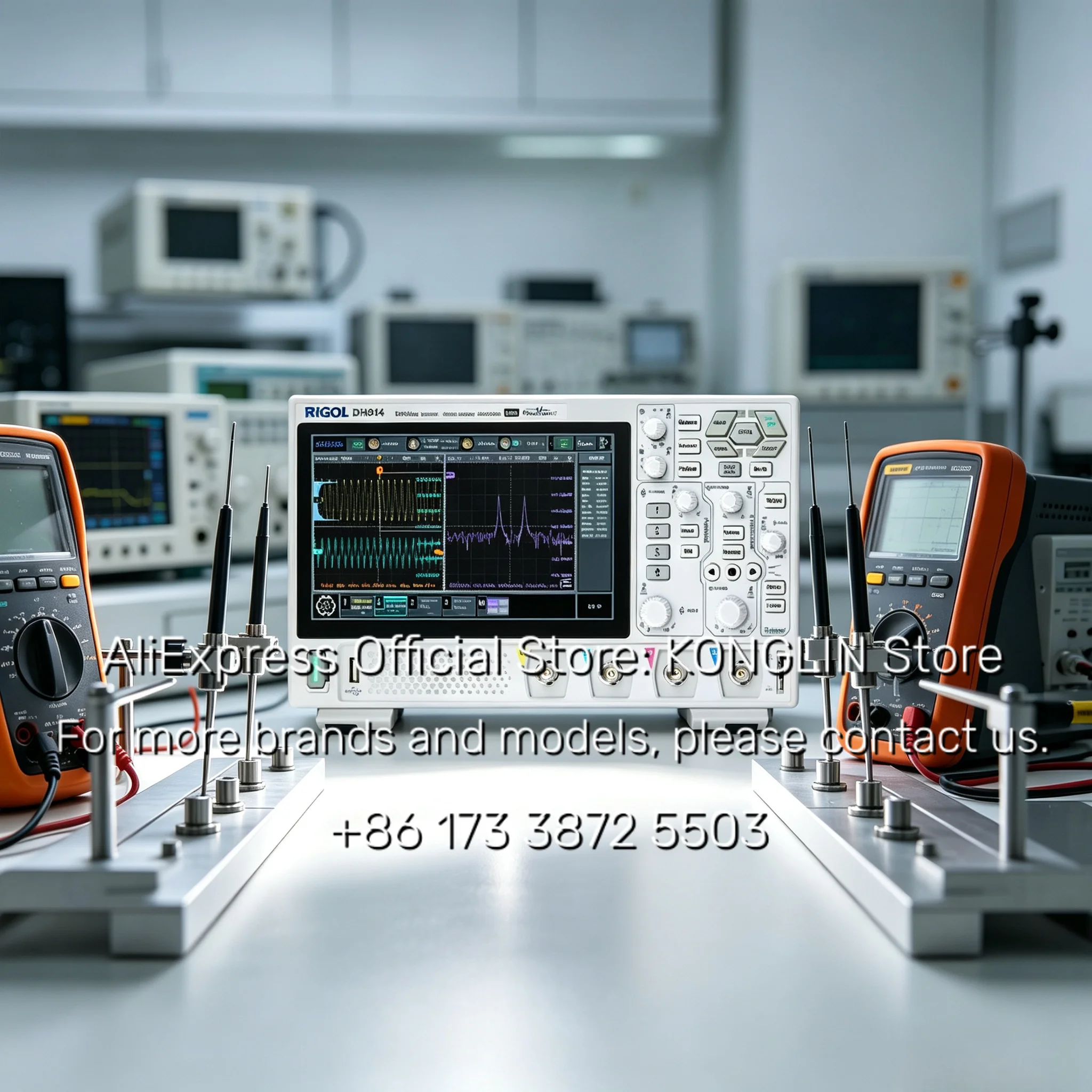 RIGOL DHO800 Series DHO824 DHO802 DHO804 DHO812 DHO814 Digital Oscilloscope 12 Bit 1.25GSa/Sec 25MPts Depth