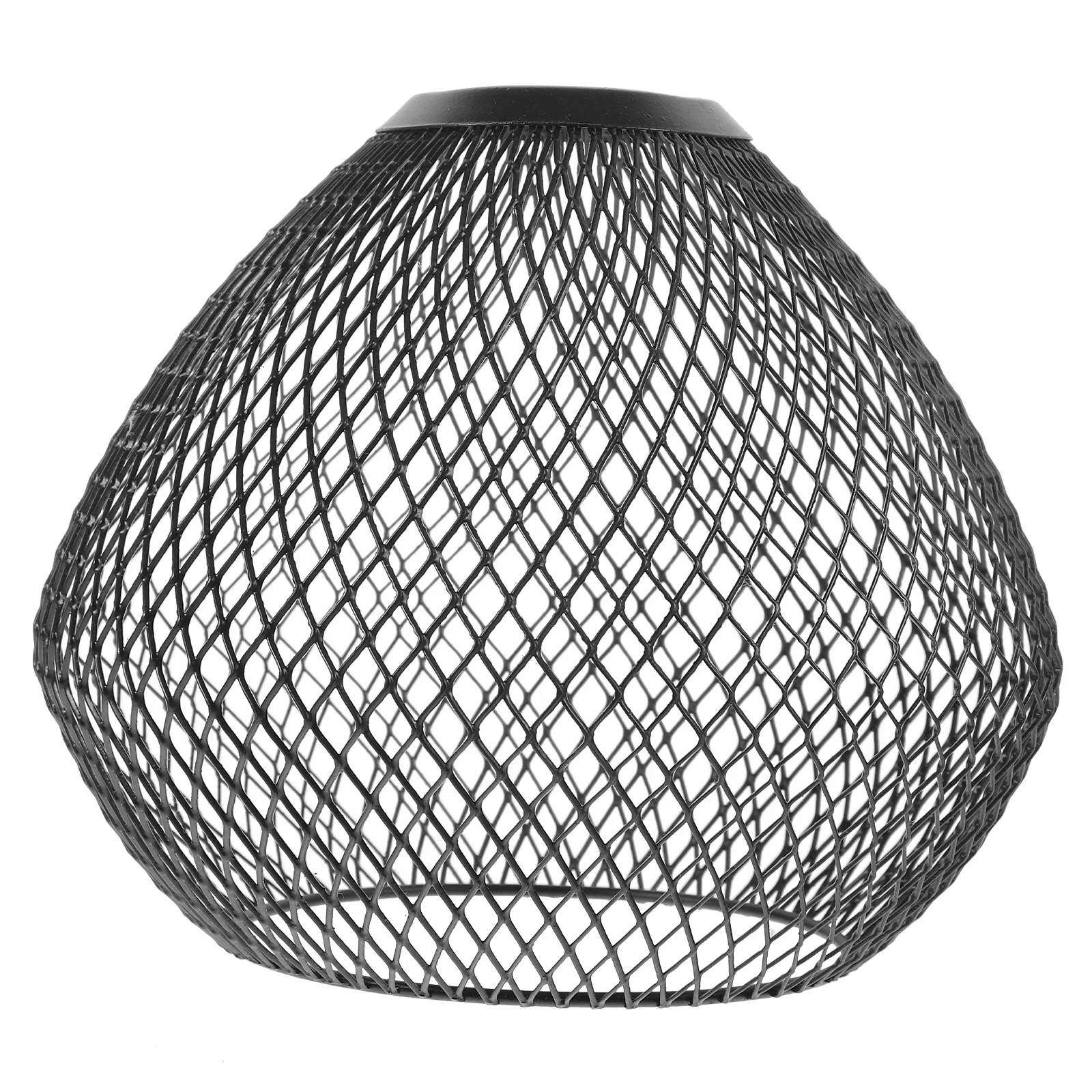 هندسية غطاء مصباح شبكة معدنية قفص لغرفة الطعام مطعم المنزل قلادة ضوء استبدال تركيبة إضاءة الزخرفية #3