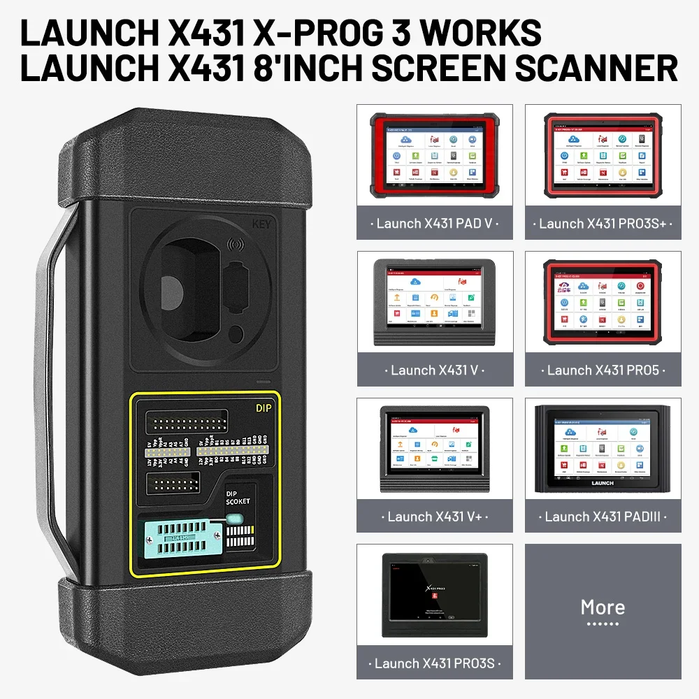 Picture 5: Amazon LAUNCH X431 X-PROG 3 Car Key Programmer Immobilizer Key Programmer Tool Cars For V PLUS  PROS PRO3S+