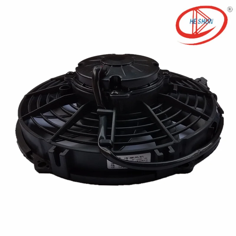 Replacement SPAL Cooling fan radiator fan For bus Refrigerated truck 9inch 160w 3300rpm Waterproof grade IP68