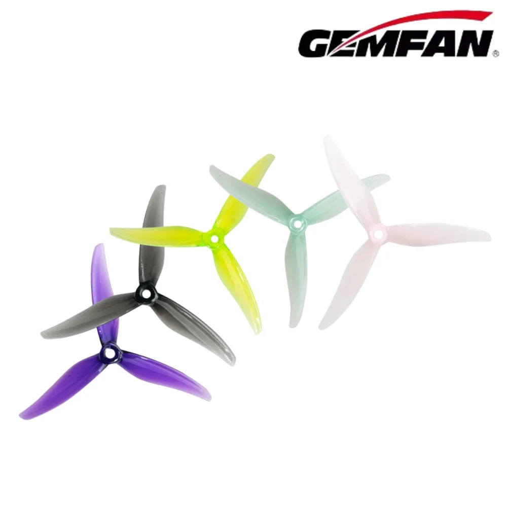 2Pairs GEMFAN 5131 Fury 3 Blade Propellers for 2306 2207 FPV Drone 5inch Freestyle FURY 2CW+2CCW