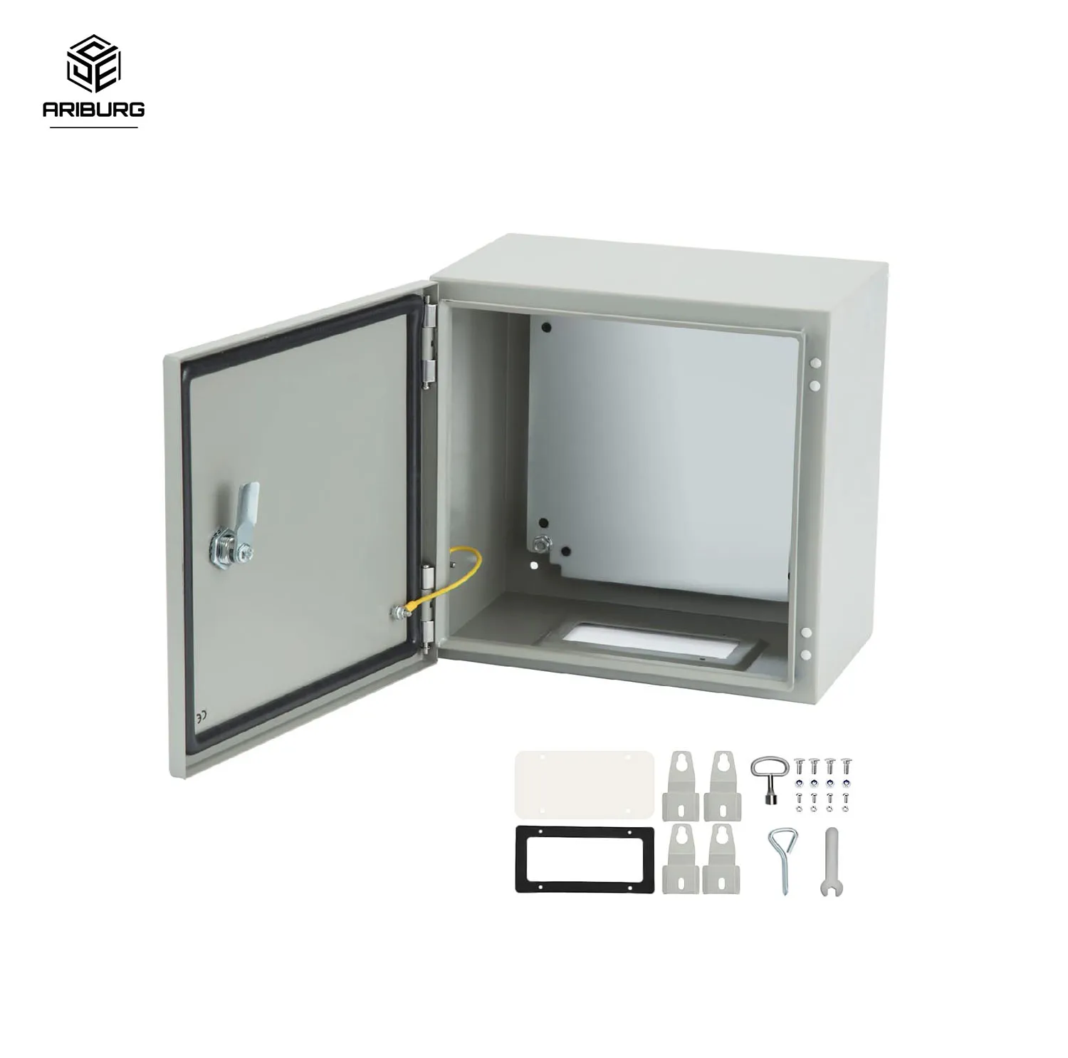 

Electrical Enclosures Steel Electrical Box w/Removable Inner Panel Water & Dust for Outdoor/Indoor Electrical Junction Box