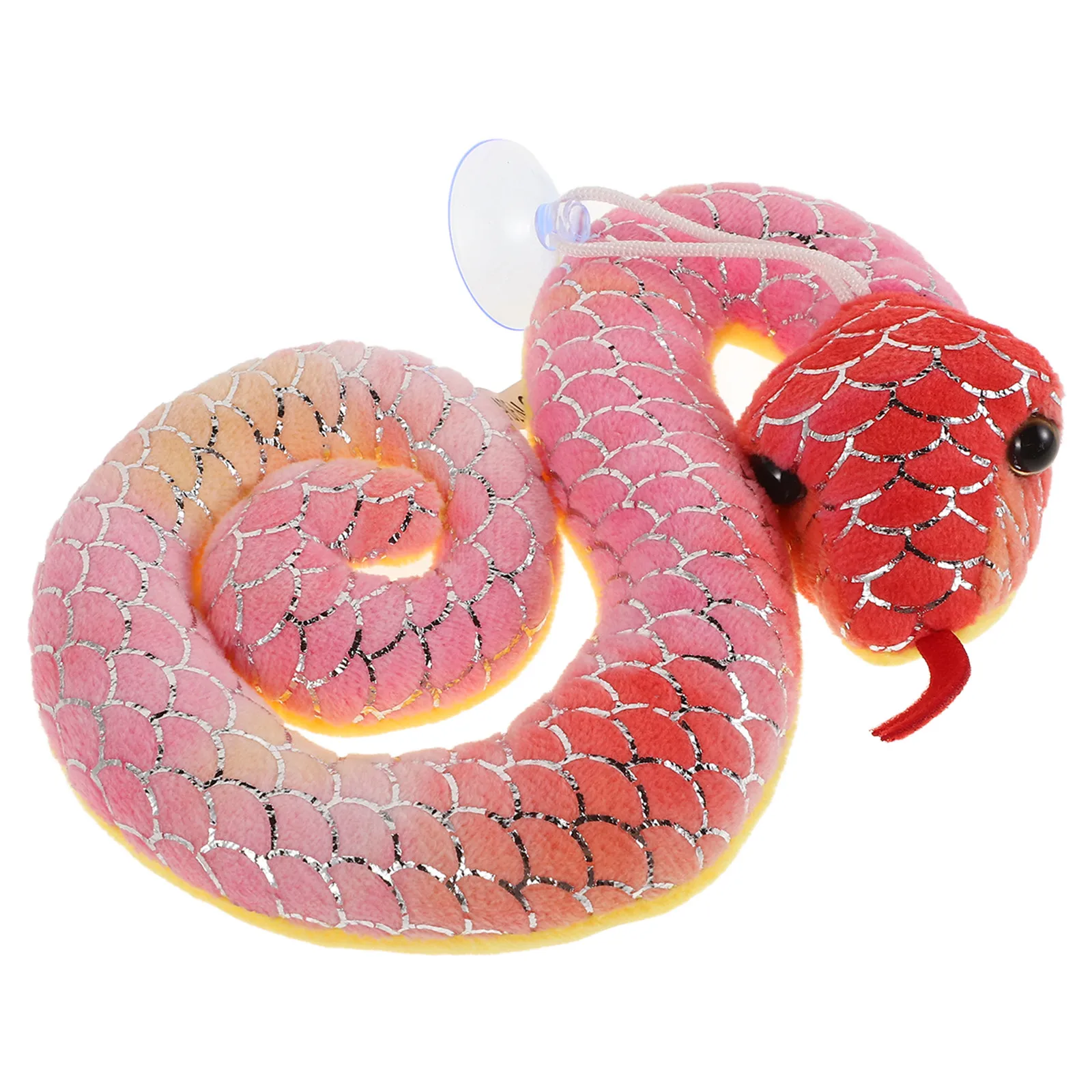 2025 Lunar New Year Snake Mascot Stuffed Animal Authentic Realistic Design Festive Home Office Decoration Simulated Snake