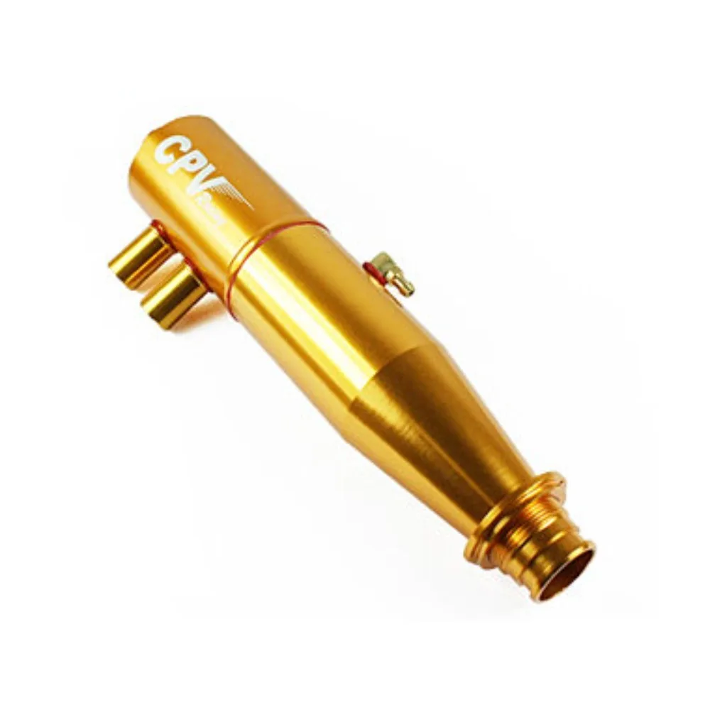 CPV Engine Model Accessories 1/8 Ratio Aluminum Alloy Exhaust Pipe RC Model Car Engine Adjustable Exhaust Pipe Accessories