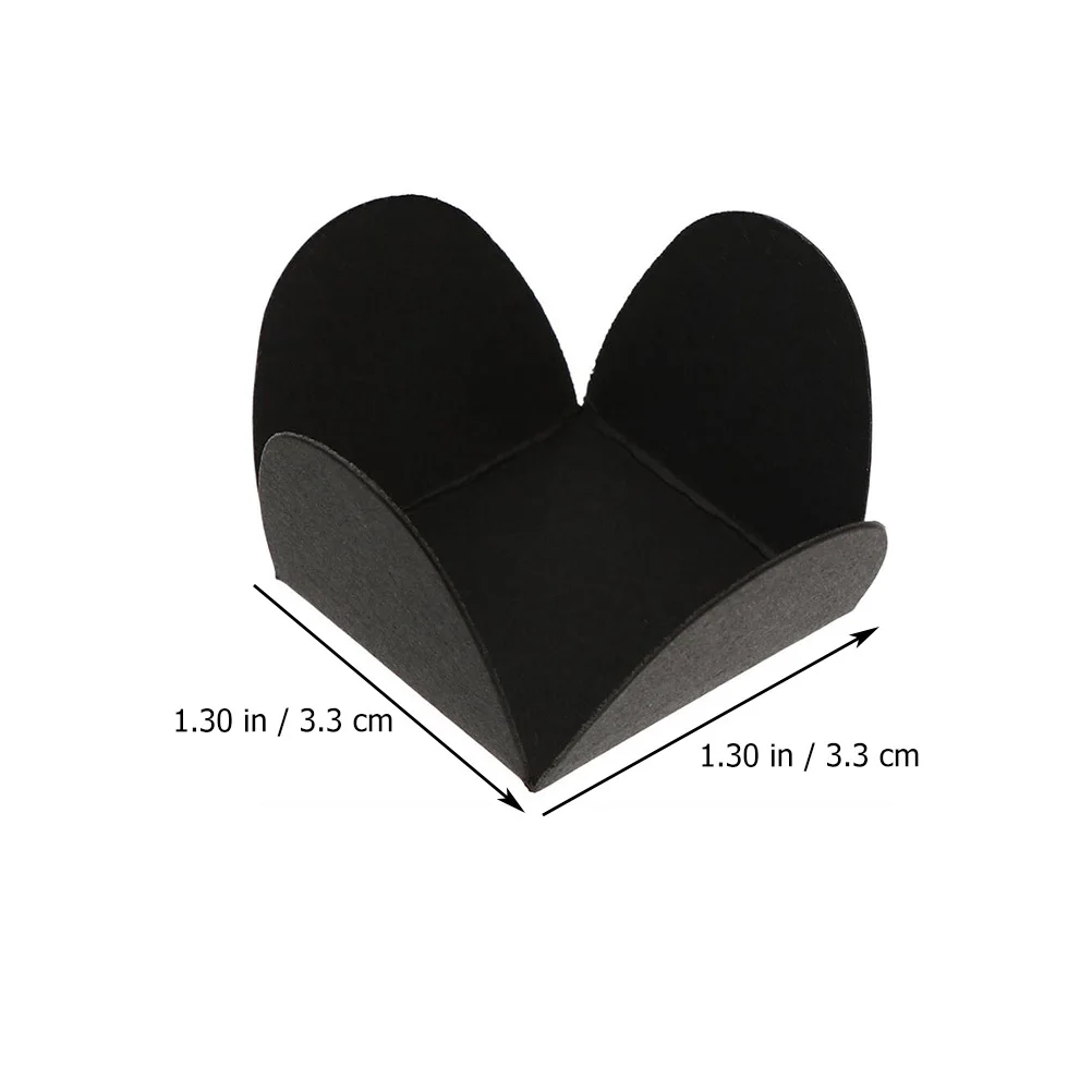 

100 шт. держатель для шоколада, бумажные лотки, практичные компактные лотки для упаковки шоколада для украшения упаковки конфет и трюфелей