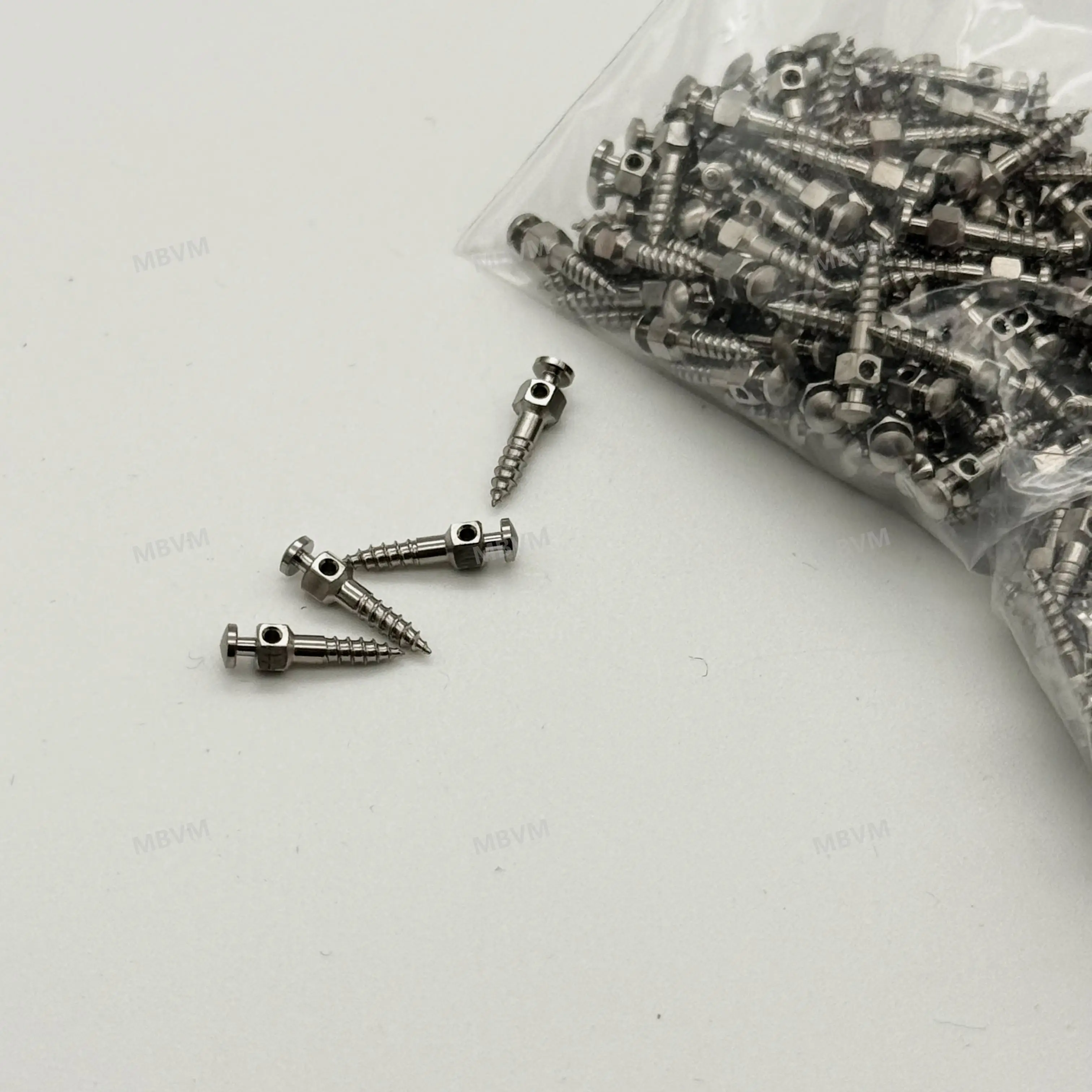 10pcs Medical Titanium Self-Drilling Orthodontic TADs, Mini Implant Screws for Bone Anchorage, Multiple Sizes ,Factory Direct